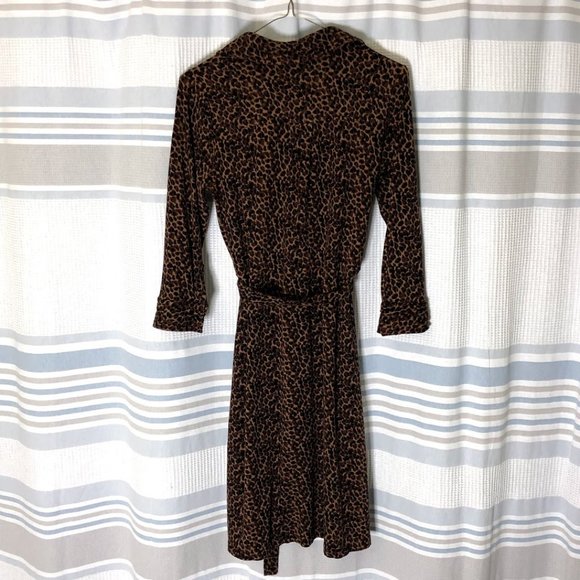 Talbot Animal Print Casual Maxi Dress Small Petite - Picture 5 of 5